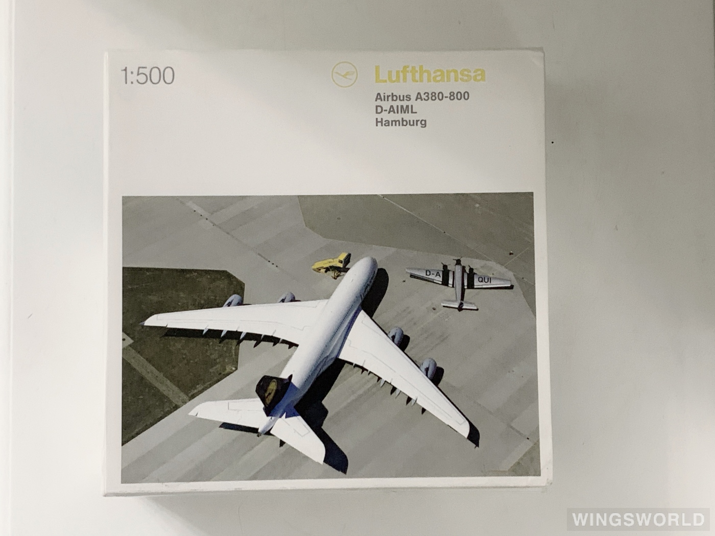 Herpa 1:500 515986-002 Lufthansa 汉莎航空 Airbus A380-800 D-AIML