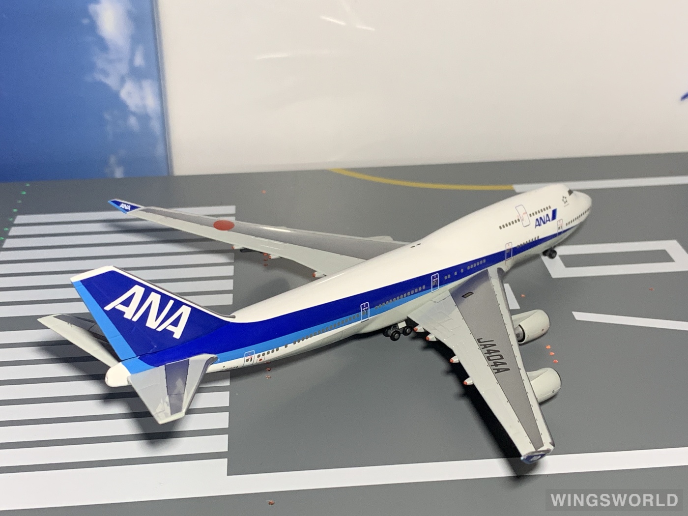 Hogan 1:400 NH40000 ANA 全日空 Boeing 747-400 JA404A
