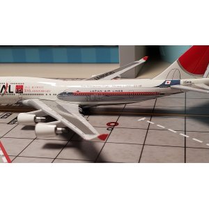 Japan Airlines 日本航空 Boeing 747-400 JA8906  BB4-2004-26A Big Bird 1:400