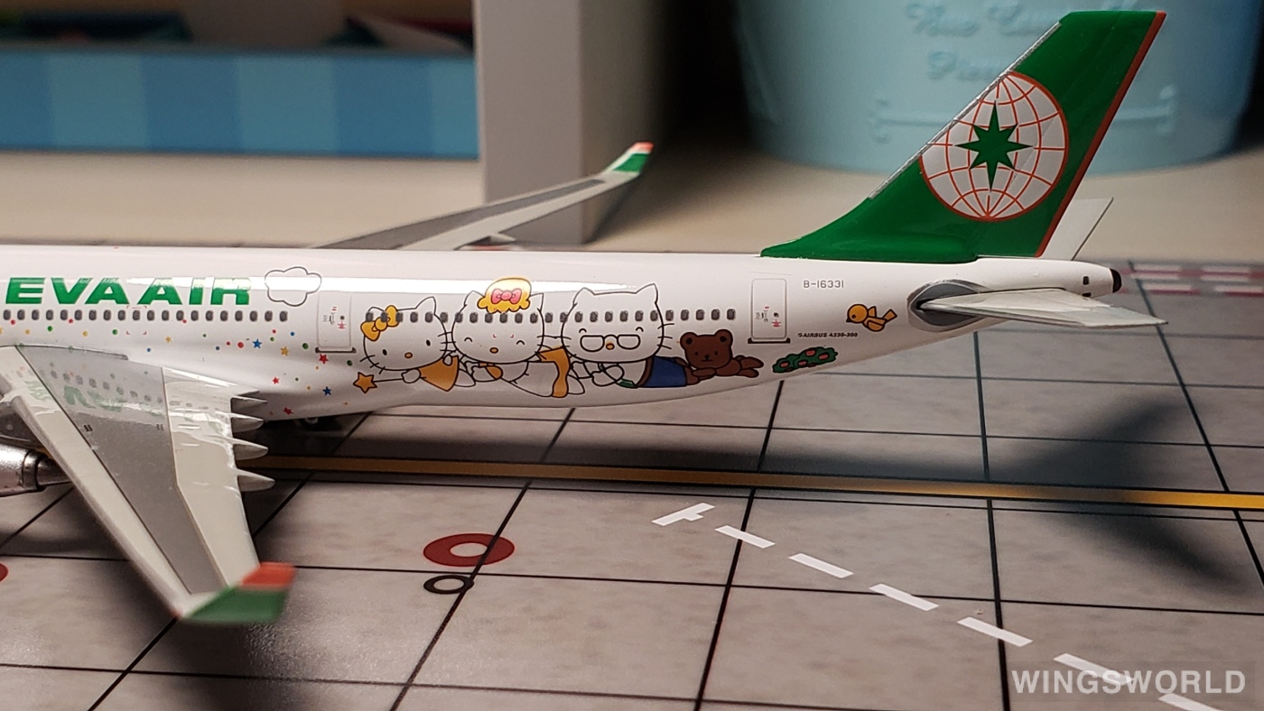 Phoenix 1:400 PHB16331 EVA Air 长荣航空 Airbus A330-300 B-16331