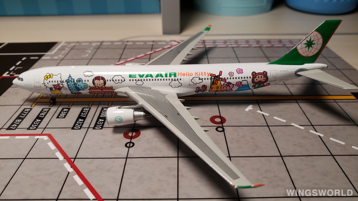 Phoenix 1:400 PHB16333 EVA Air 长荣航空 Airbus A330-300 B-16333