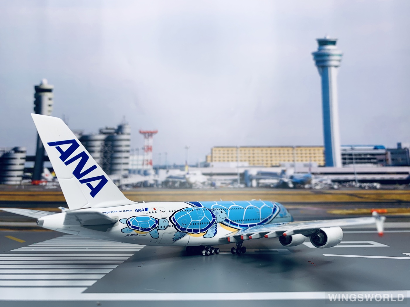 JC Wings 1:400 EW4388002 ANA 全日空 Airbus A380-800 JA381A