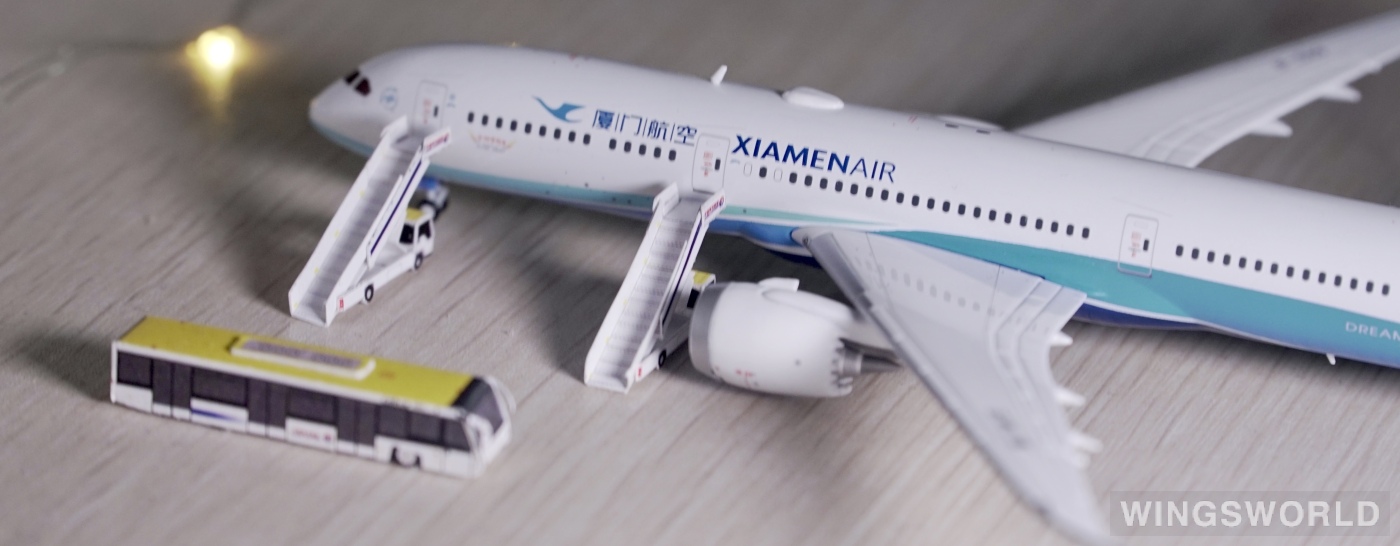 JC Wings 1:400 LH4038A XiamenAir 厦门航空 Boeing 787-9 B-1566