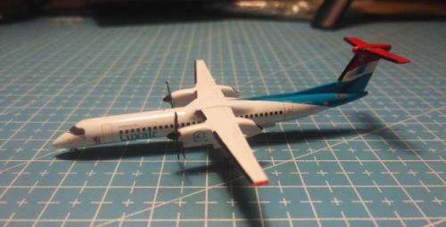 Luxair 卢森堡航空 Bombardier Dash 8-400 LX-LGA  GJLGL788 Geminijets 1:400