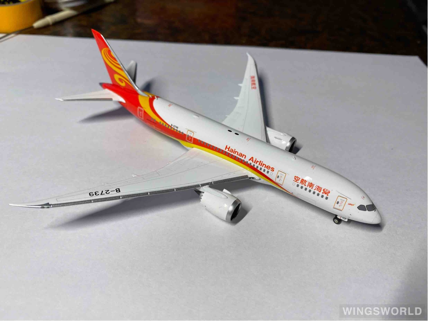 Phoenix 1:400 PH11231 Hainan Airlines 海南航空 Boeing 787-8 B-2739