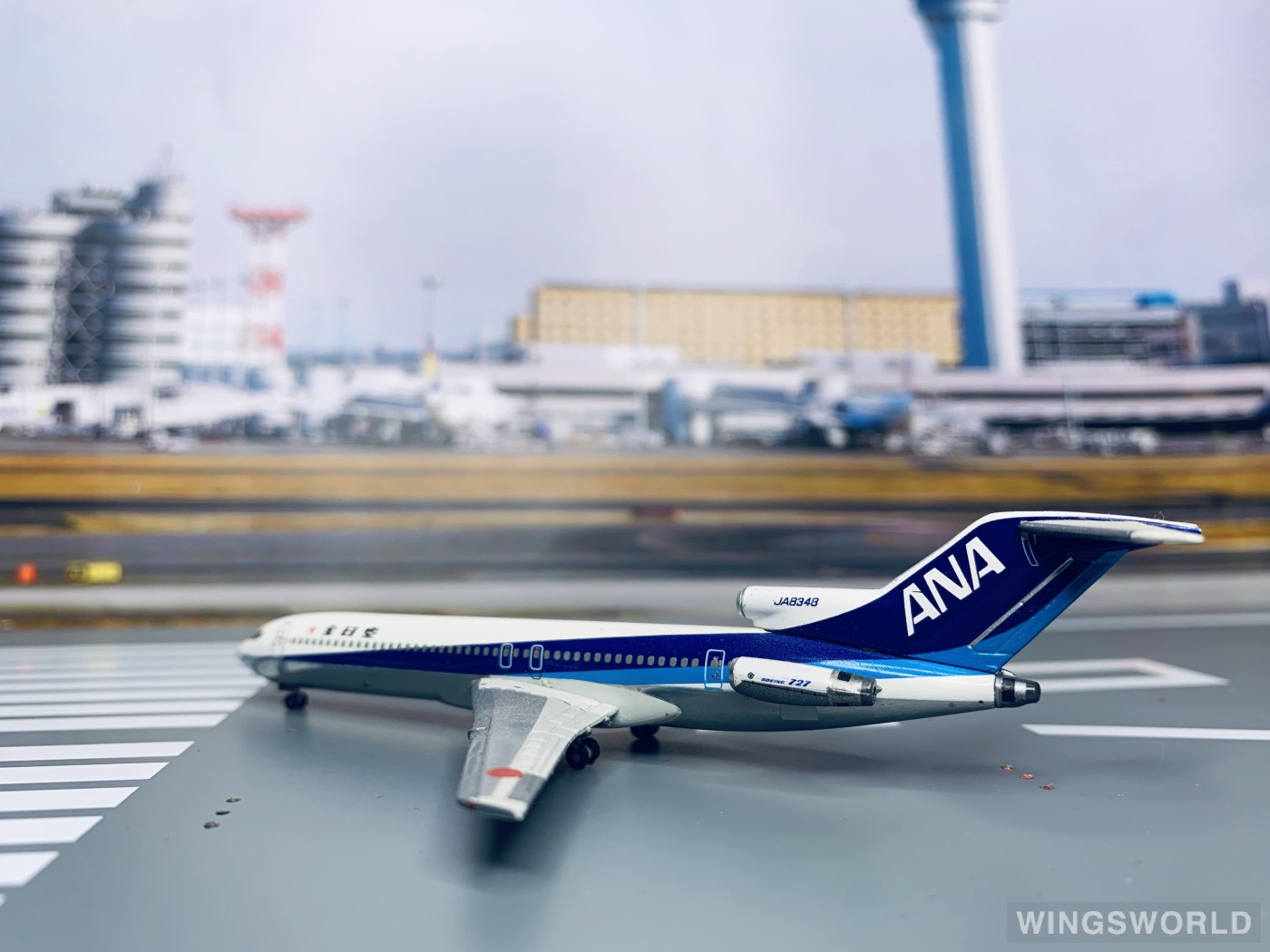 Hogan 1:400 NH40055 ANA 全日空 Boeing 727-200 JA8348
