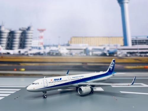 JC Wings 1:400 Airbus A321 ANA 全日空XX4718 JA111A 图片和二手转让信息- 飞机模型世界资料库