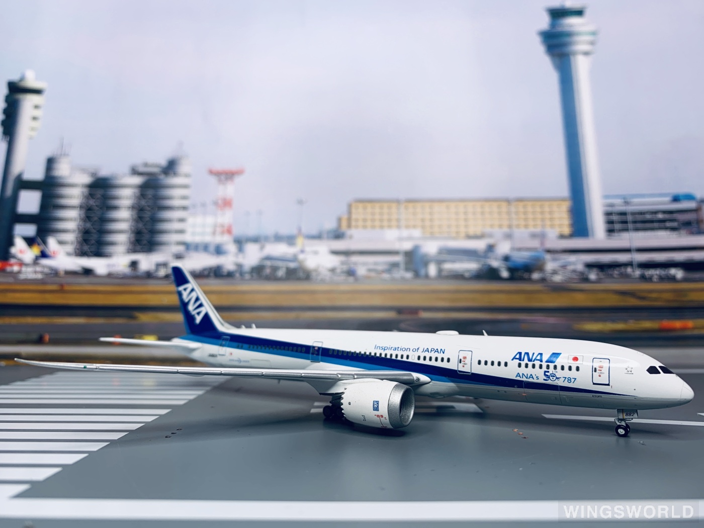 JC Wings 1:400 XX4696 ANA 全日空 Boeing 787-9 JA882A