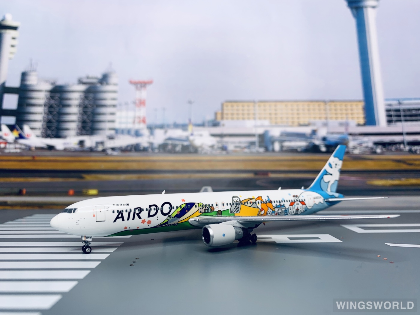 Phoenix 1:400 PH04104 Air Do 北海道国际航空 Boeing 767-300 JA602A