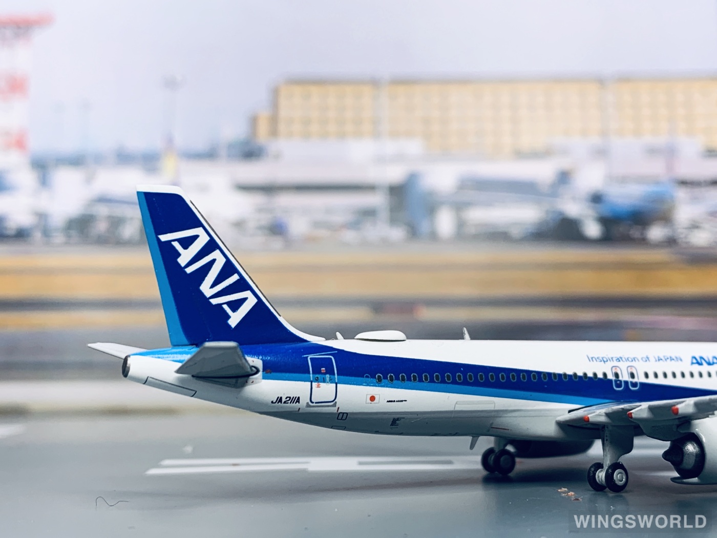 JC Wings 1:400 XX4102 ANA 全日空 Airbus A320neo JA211A