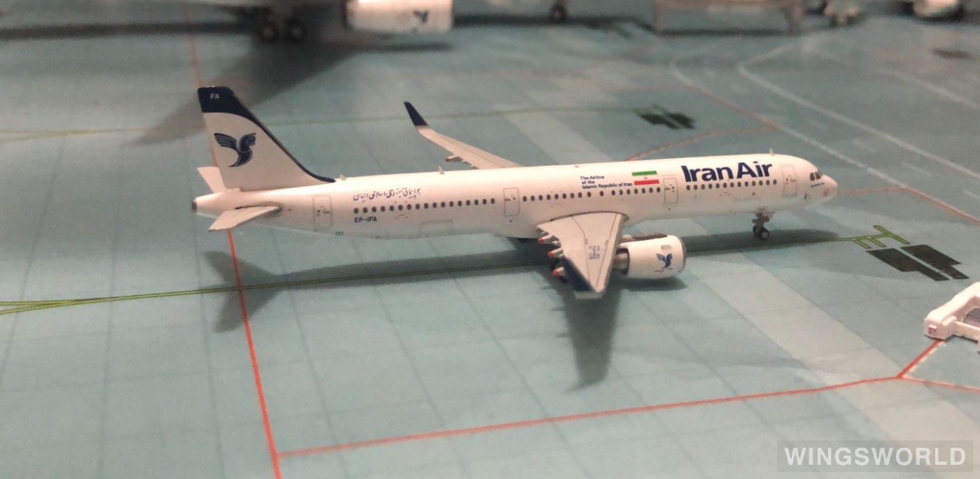 Phoenix 1:400 PH11350 Iran Air 伊朗航空 Airbus A321 EP-IFA