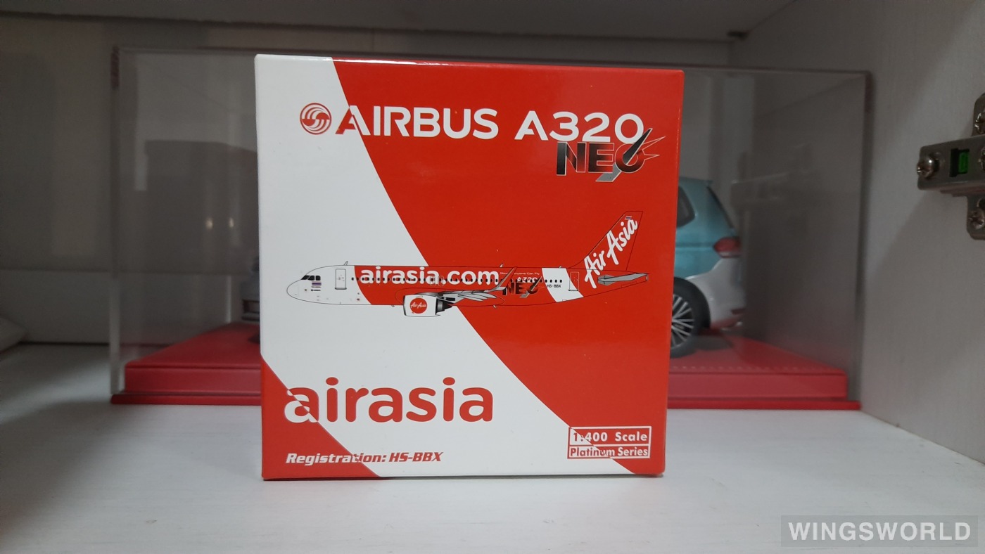 Phoenix 1:400 PH11388 AirAsia 亚洲航空 Airbus A320neo HS-BBX