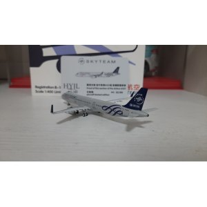 China Eastern 中国东方航空 Airbus A321 B-1837 天合联盟涂装 HYJL81030 HYJLwings 1:400