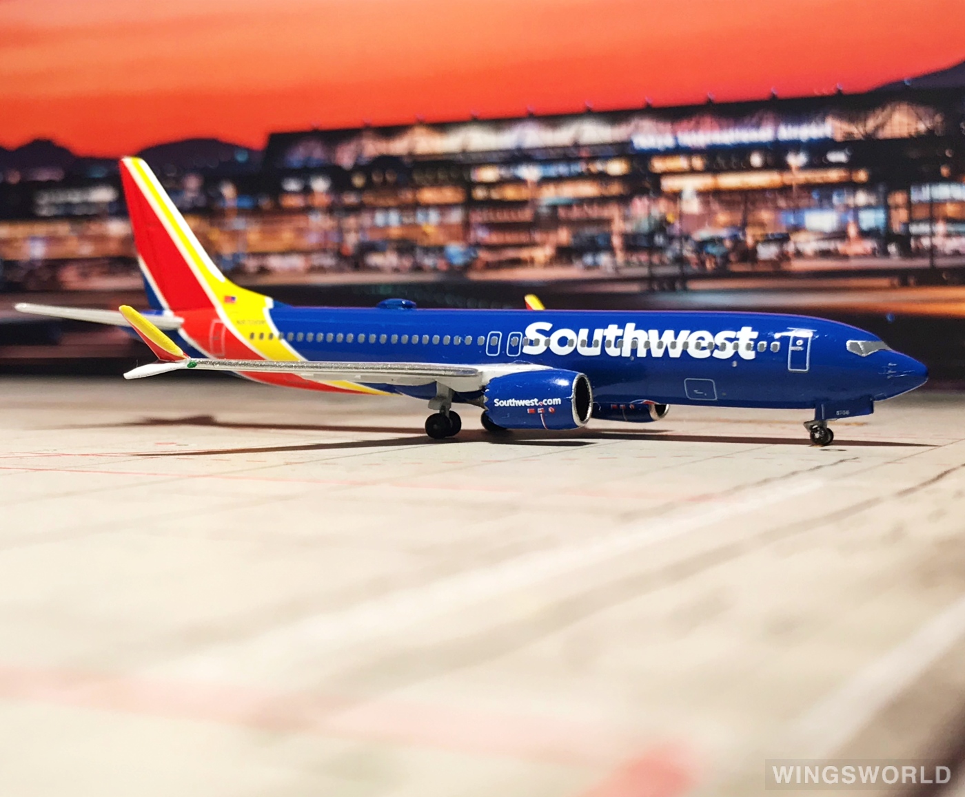AeroClassics 1:400 AC19234 Southwest Airlines 美国西南航空 Boeing 737 MAX 8 N8706W