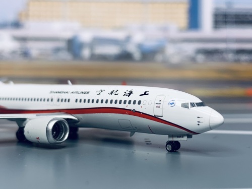 phoenix 1:400 boeing 737 max 8 shanghai airlines 上海航空 ph1
