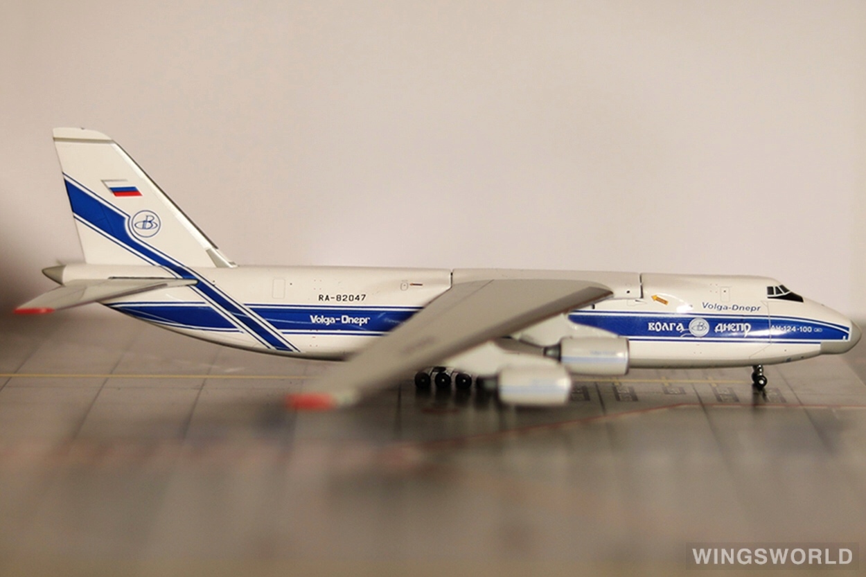Geminijets 1:400 GJVDA511 Volga-Dnepr 伏尔加-第聂伯航空 Antonov An-124 RA-82047