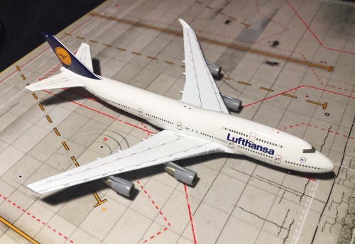 Lufthansa 汉莎航空 Boeing 747-400 D-ABVA 560139 Herpa 1:400