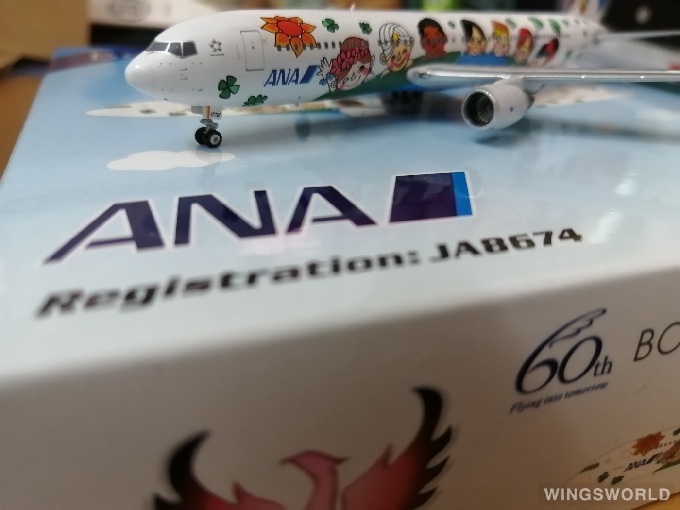 Phoenix 1:400 PH10750 ANA 全日空 Boeing 767-300 JA8674