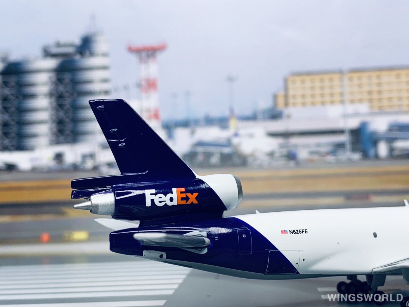 Geminijets 1:400 GJFDX1493 FedEx 联邦快递 McDonnell Douglas MD-11 N625FE