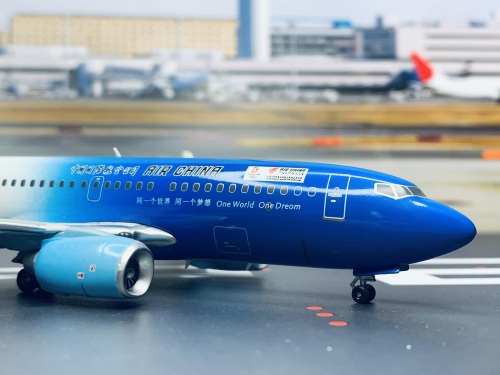 Jet-X 1:400 McDonnell Douglas MD-82 Continental Airlines 美国大陆