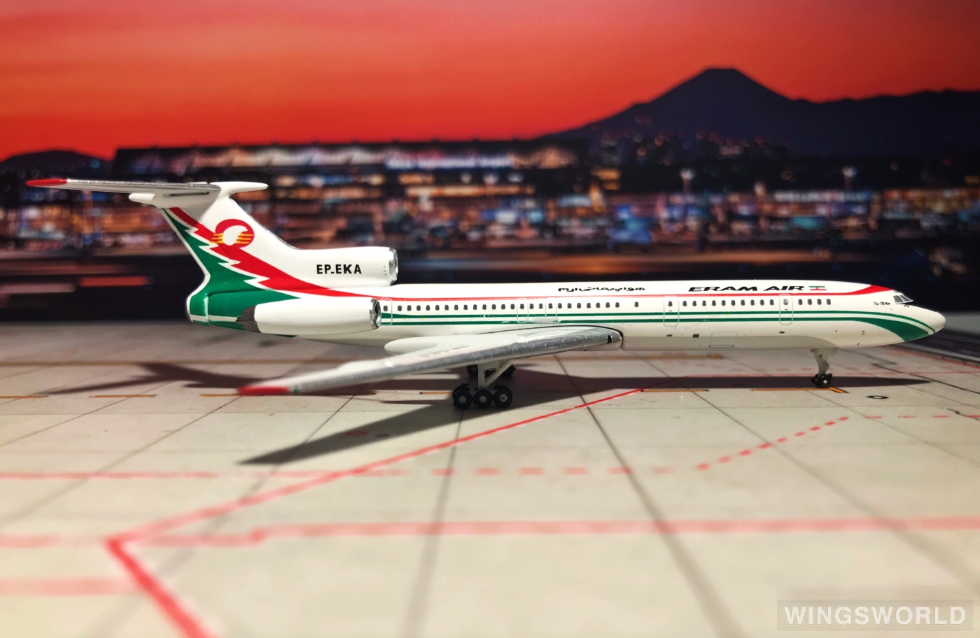 Phoenix 1:400 PH10471 Eram Air Tupolev Tu-154 EP-EKA