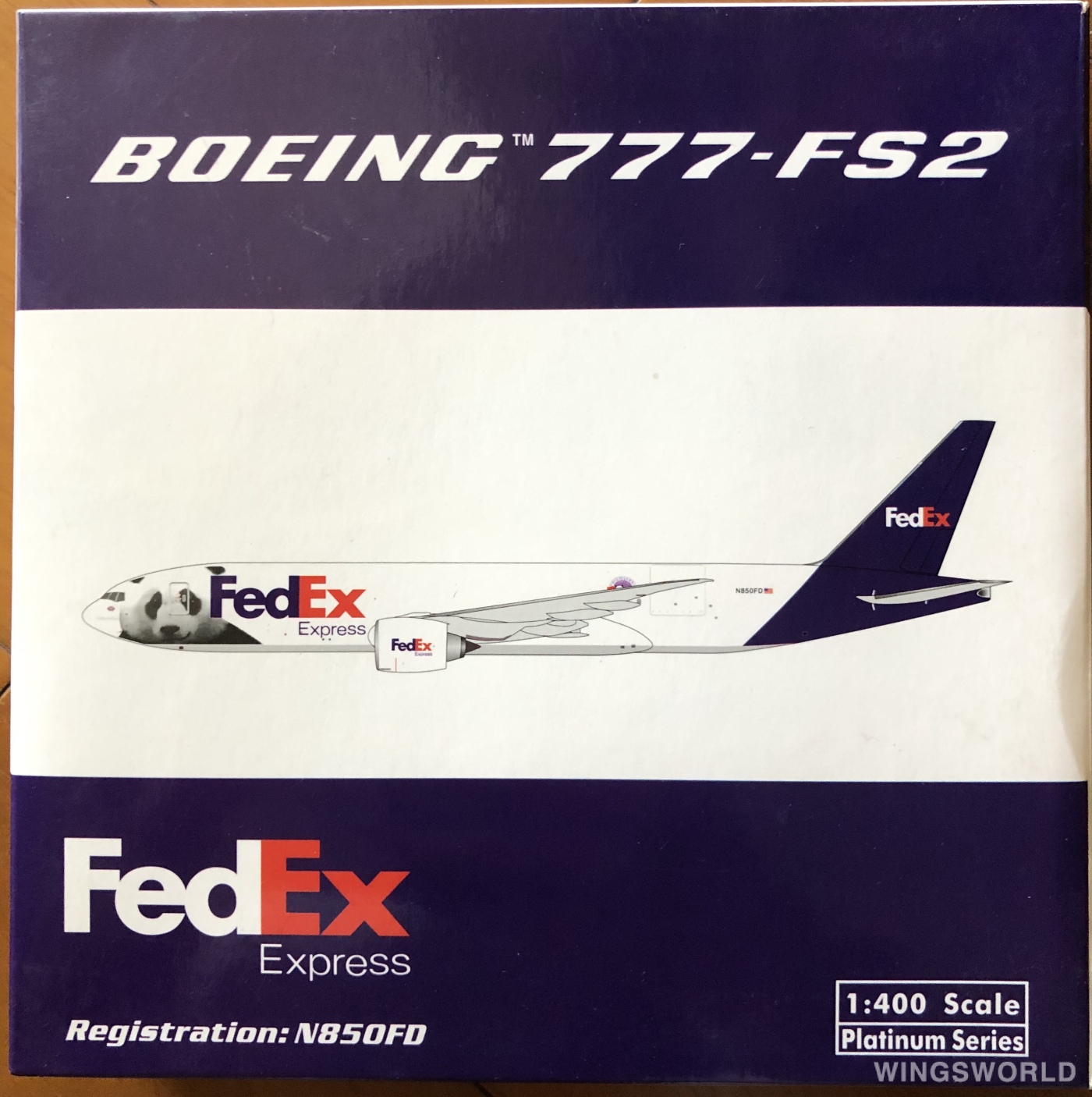 Phoenix 1:400 PH10387 FedEx 联邦快递 Boeing 777F N850FD