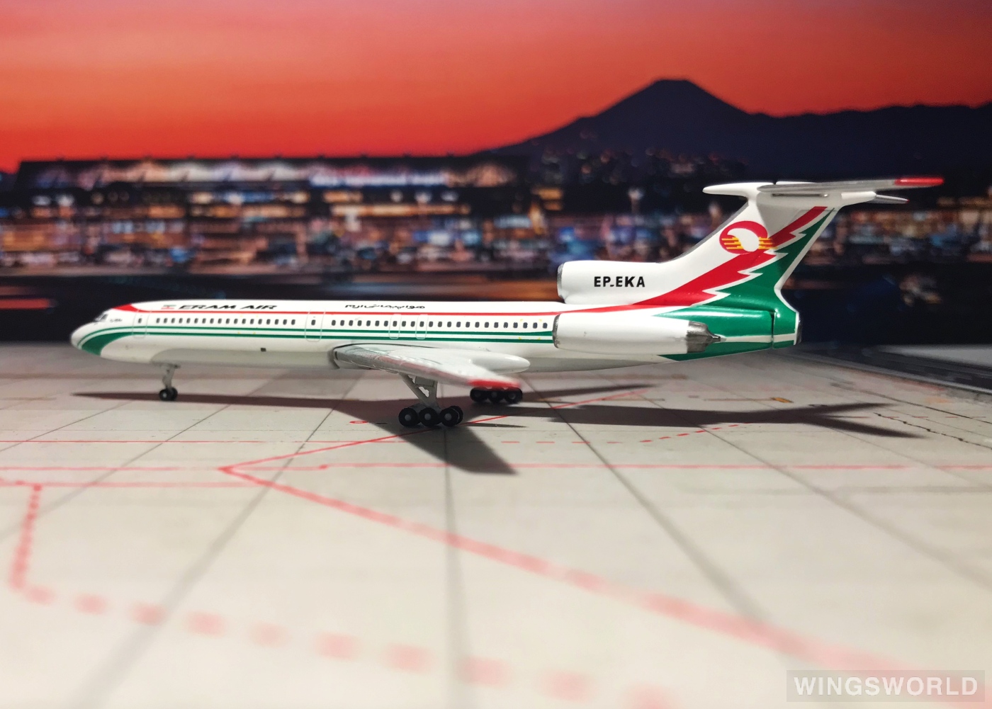 Phoenix 1:400 PH10471 Eram Air Tupolev Tu-154 EP-EKA