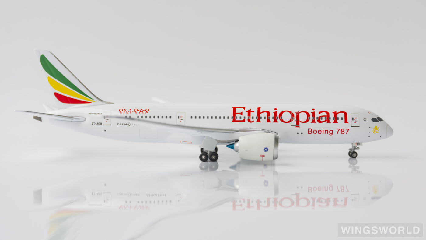 Witty 1:400 WT4788001 Ethiopian Airlines 埃塞俄比亚航空 Boeing 787-8 ET-AOQ