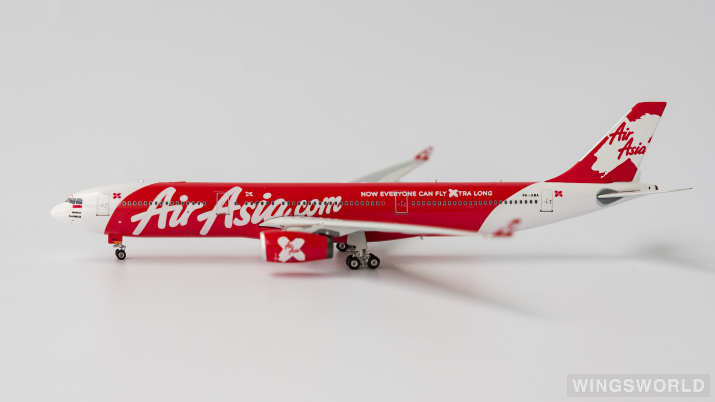 Phoenix 1:400 PH11007 AirAsia 亚洲航空 Airbus A330-300 PK-XRA