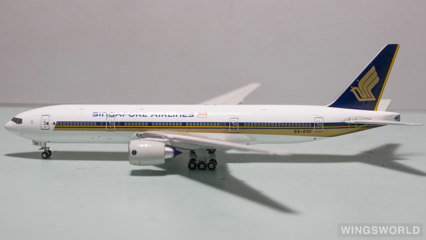 Phoenix 1:400 PH10198 Singapore Airlines 新加坡航空 Boeing 777-200 9V-SQI