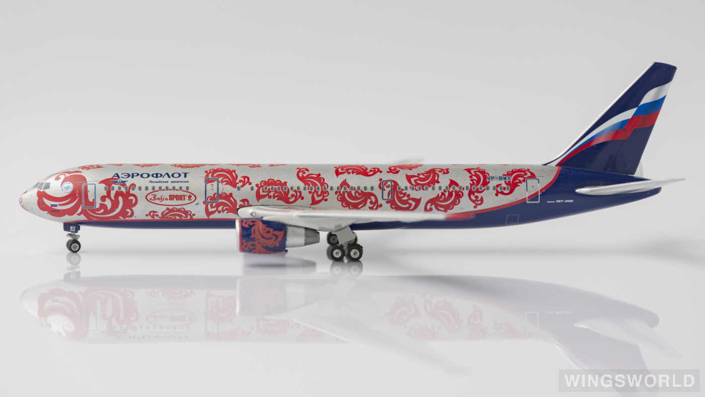 Phoenix 1:400 PH10252 Aeroflot 俄罗斯航空 Boeing 767-300 VP-BWX