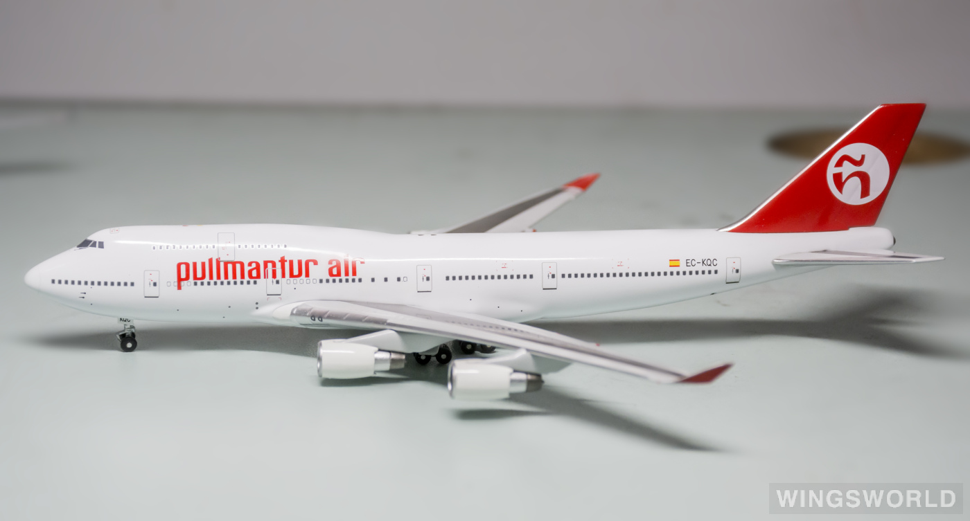Witty 1:400 WT4744024 Pullmantur Air Boeing 747-400 EC-KQC