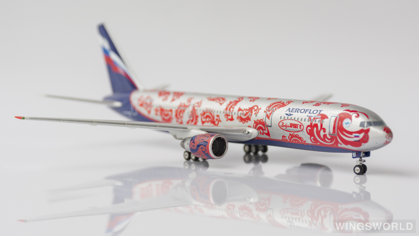 Phoenix 1:400 PH10252 Aeroflot 俄罗斯航空 Boeing 767-300 VP-BWX