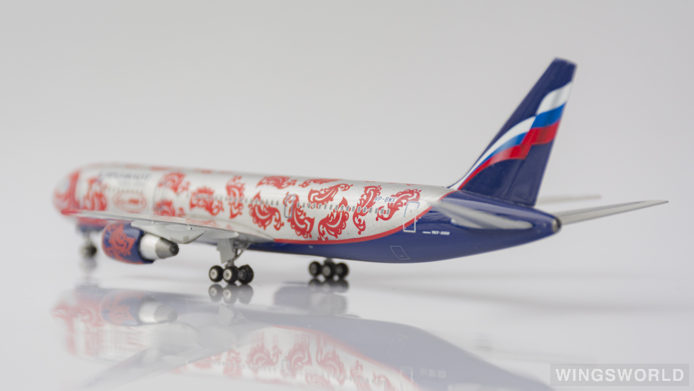 Phoenix 1:400 PH10252 Aeroflot 俄罗斯航空 Boeing 767-300 VP-BWX