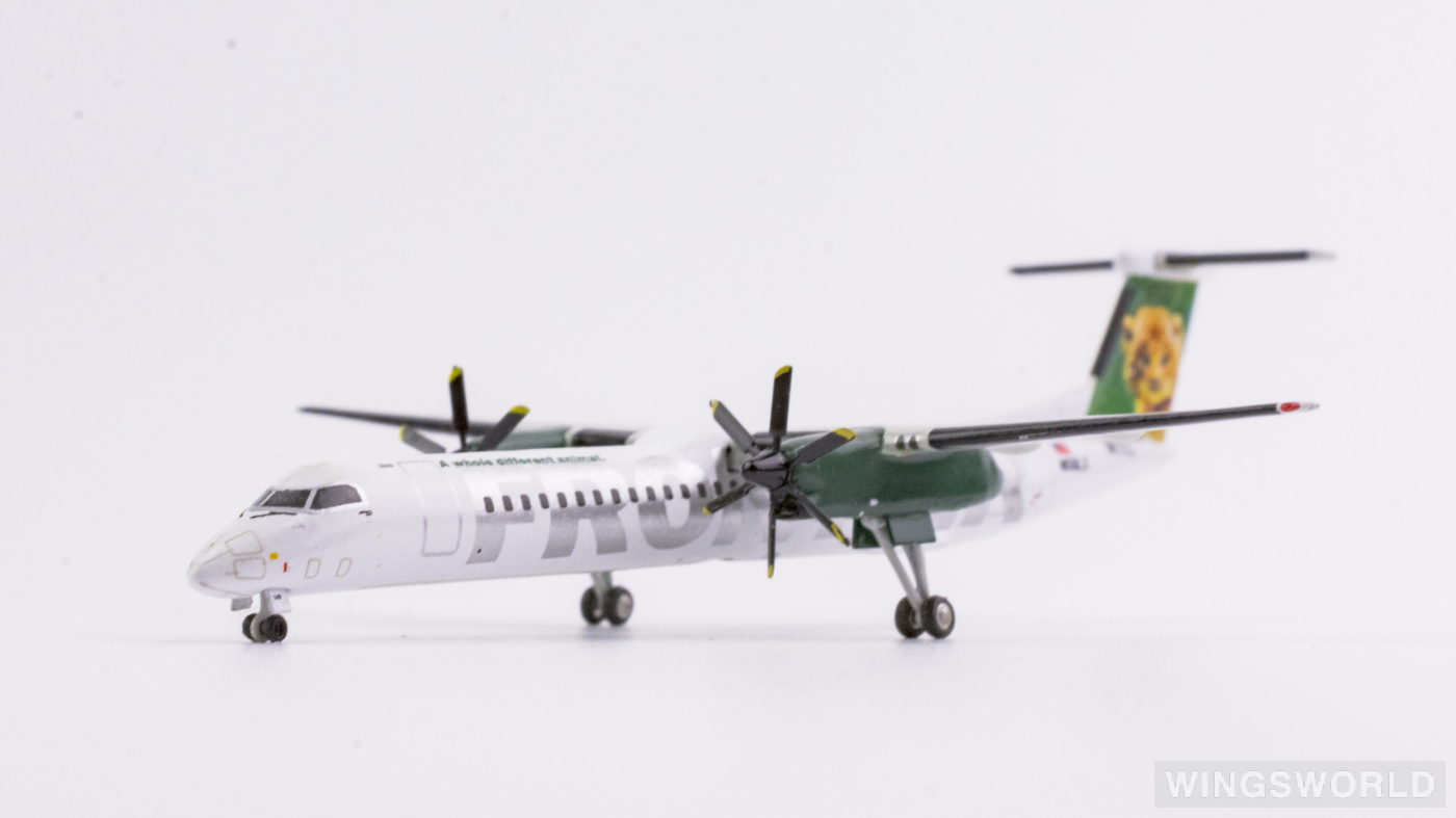 Geminijets 1:400 GJFFT906 Frontier Airlines 边疆航空 Bombardier Dash 8-400 N501LX