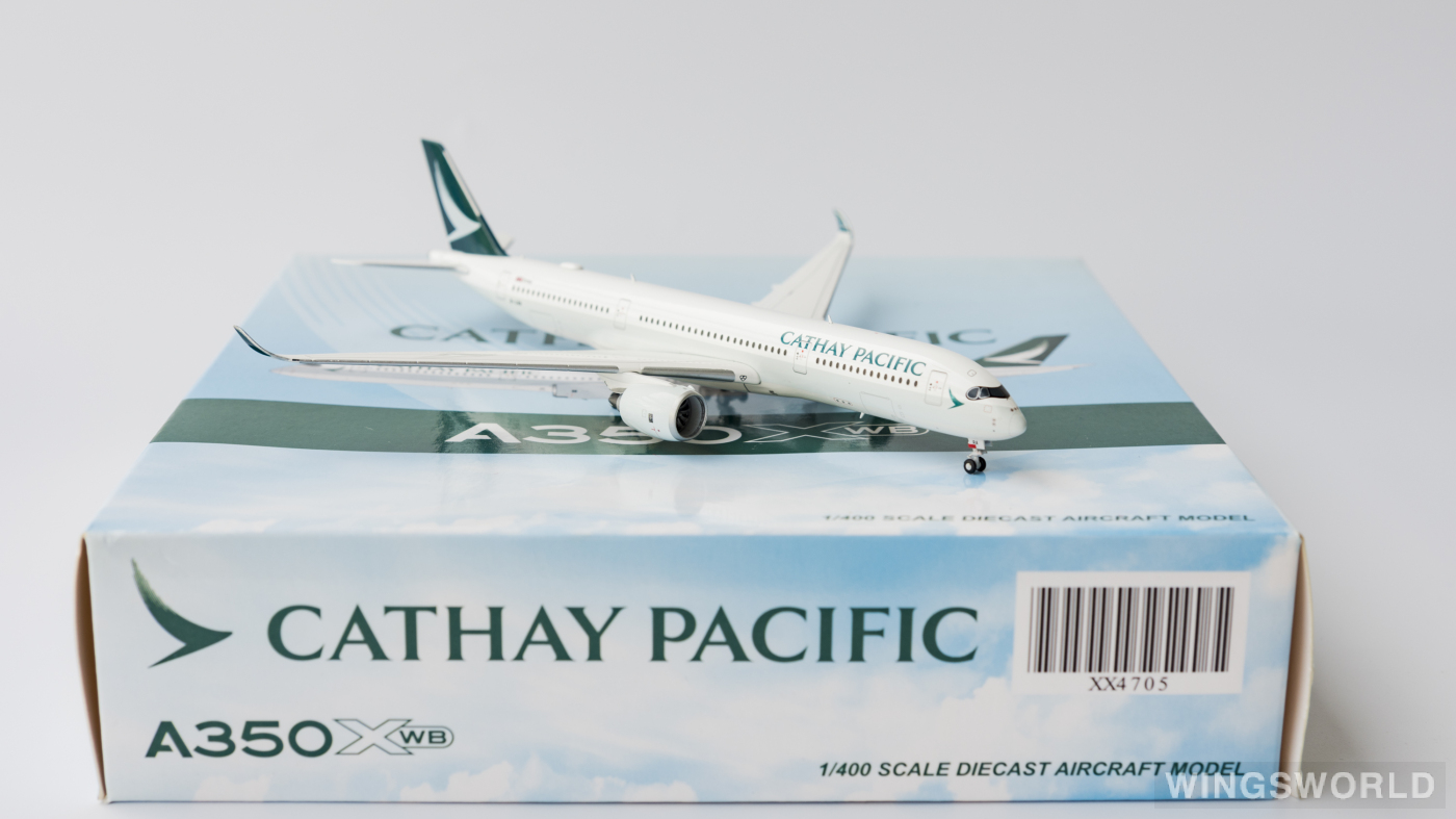 JC Wings 1:400 XX4705 Cathay Pacific 国泰航空 Airbus A350-900 B-LRA