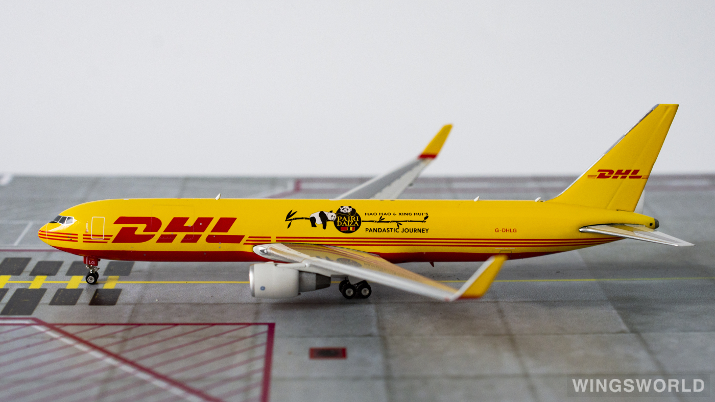 Phoenix 1:400 PH04257 DHL 敦豪 Boeing 767-300 G-DHLG