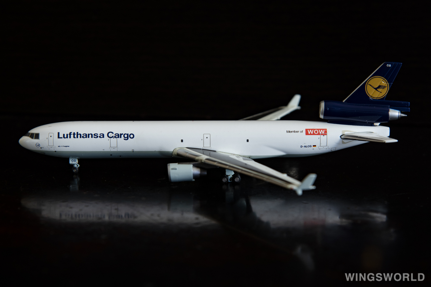 JC Wings 1:400 JC4240 Lufthansa 汉莎航空 McDonnell Douglas MD-11 D-ALCG