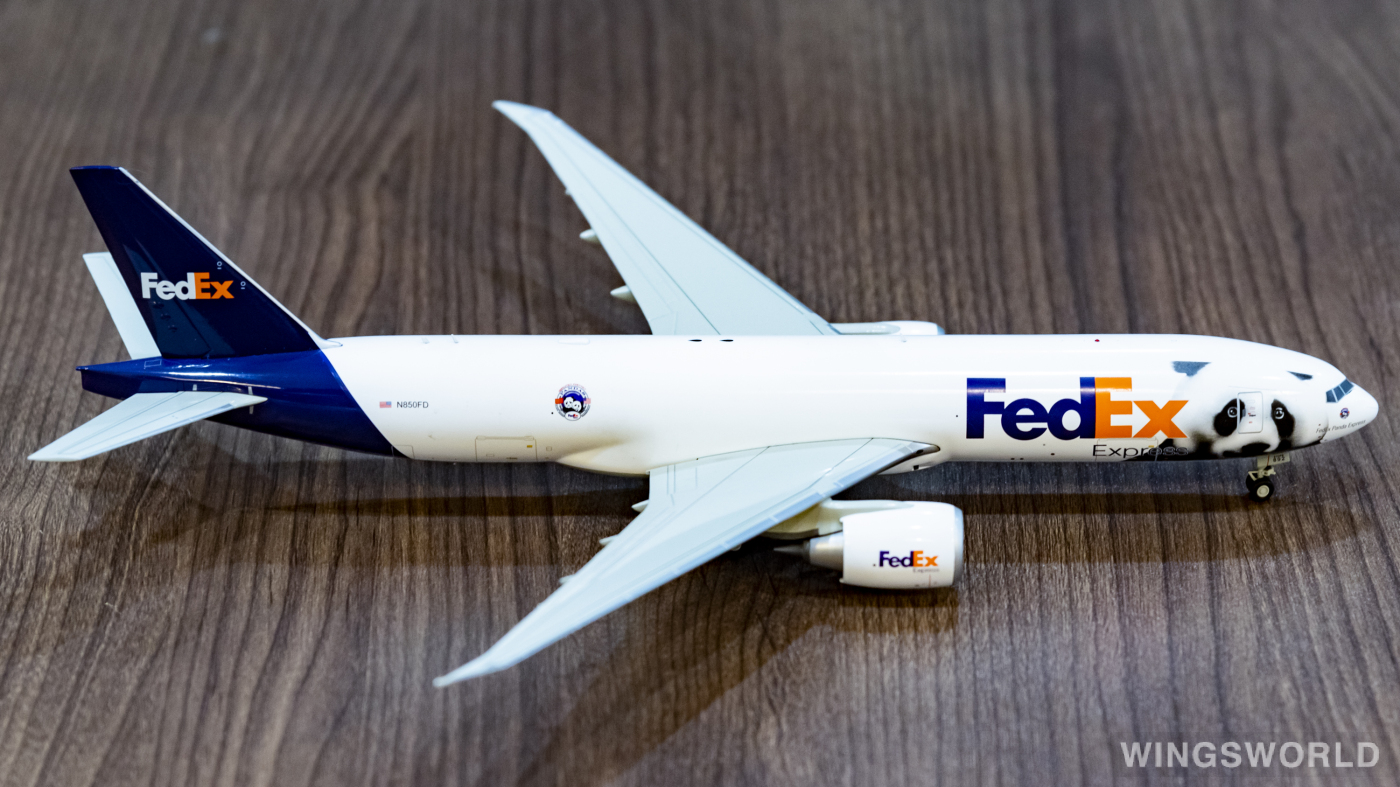 快递 xx2580 n850fd 的照片 作者:会说话的树 - 飞机模型世界资料库