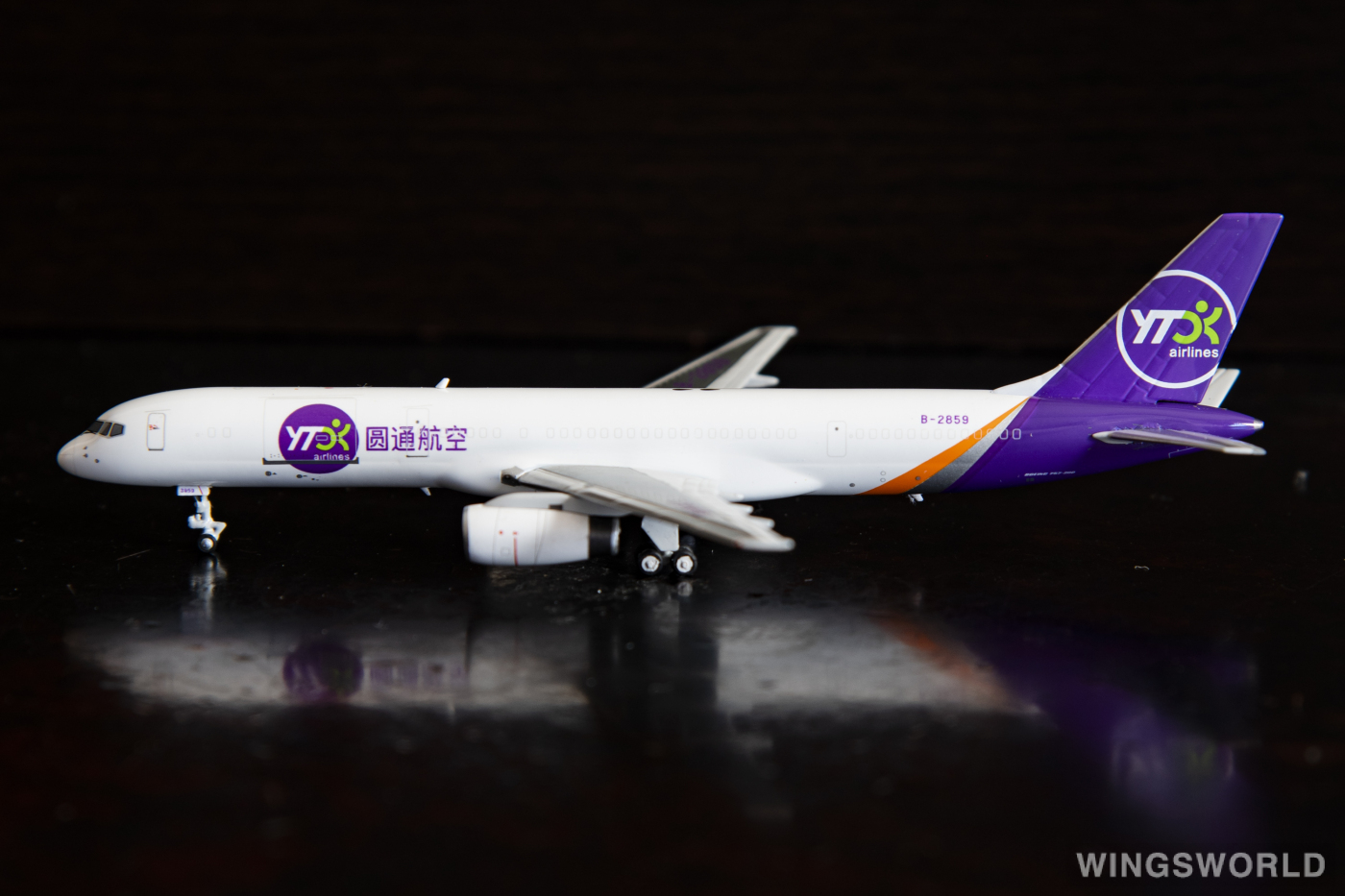 HYJLwings 1:400 HYJL57007 YTO Airlines 圆通航空 Boeing 757-200 B-2859