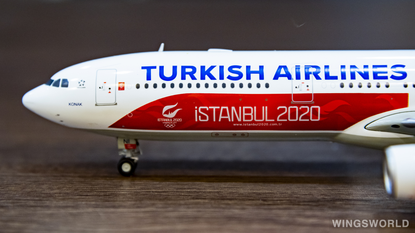 JC Wings 1:200 XX2629 Turkish Airlines 土耳其航空 Airbus A330-300 TC-JNI