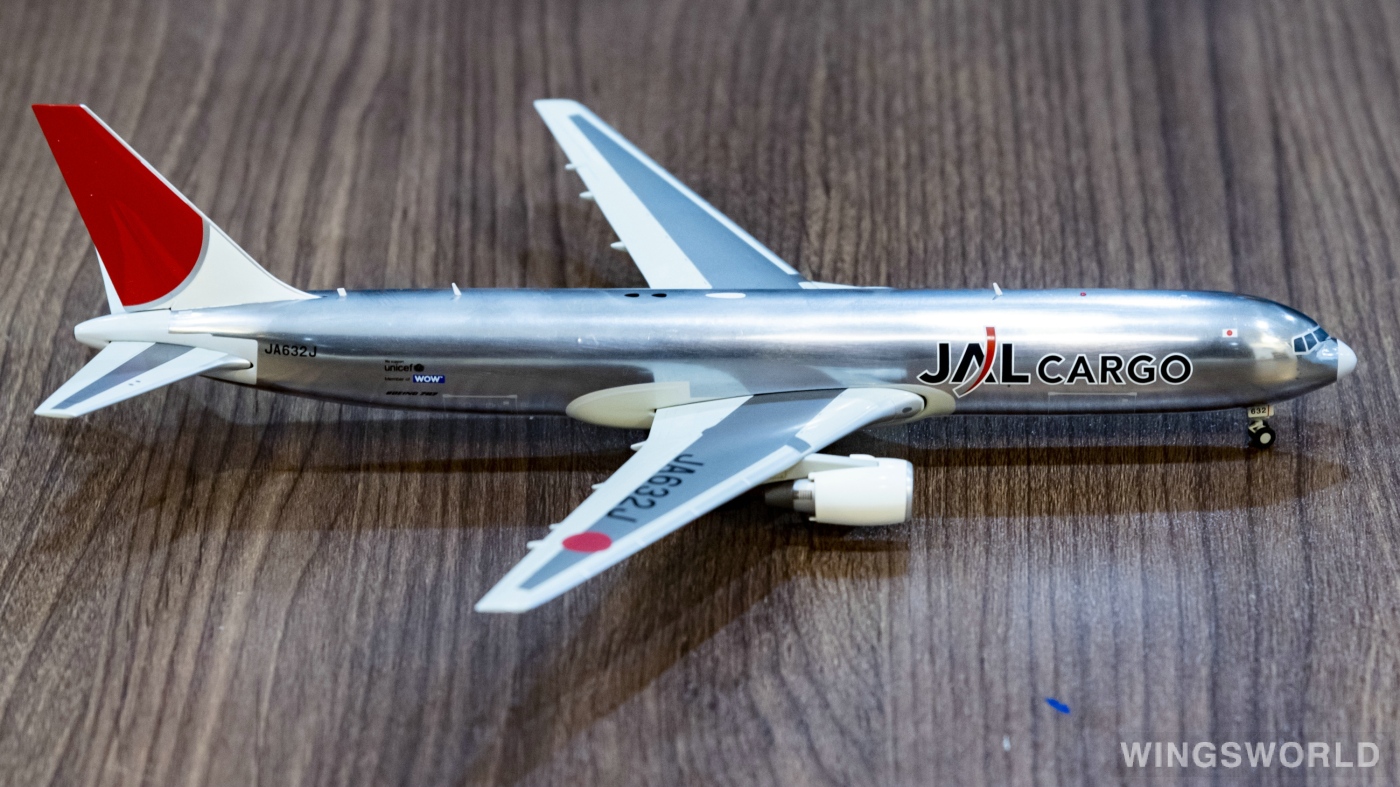 JC Wings 1:200 XX2727P Japan Airlines 日本航空 Boeing 767-300 JA632J