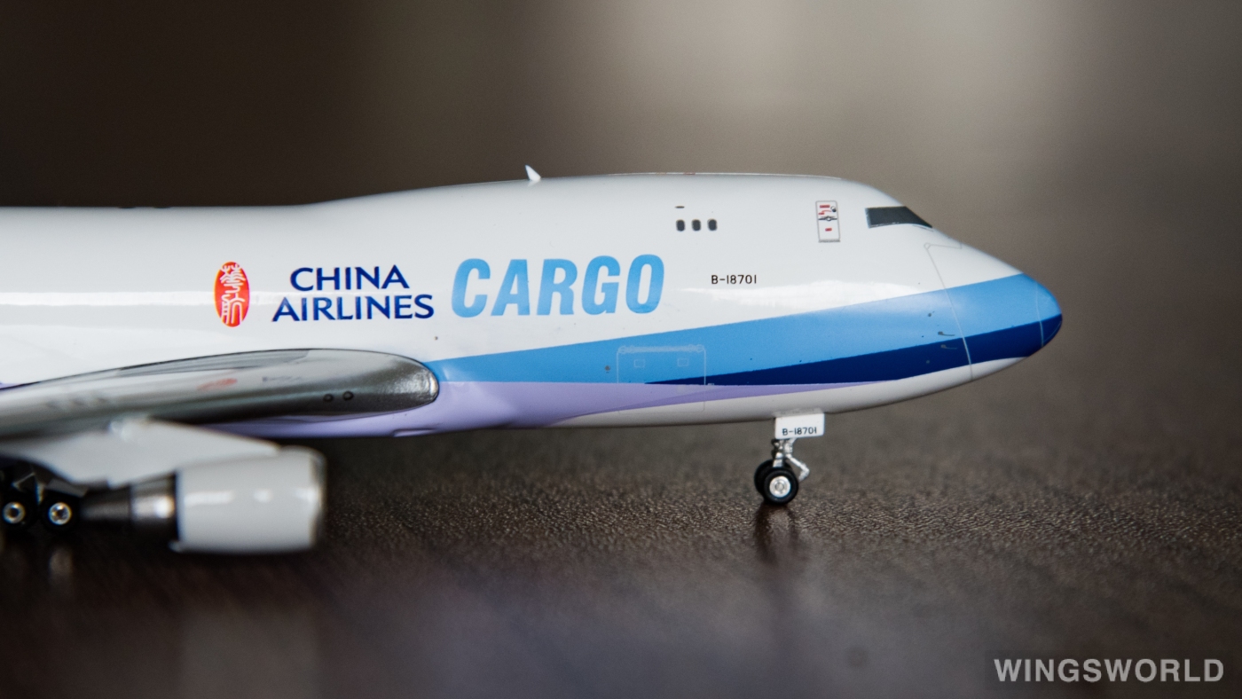 Phoenix 1:400 PH04280 China Airlines 中华航空 Boeing 747-400 B-18701