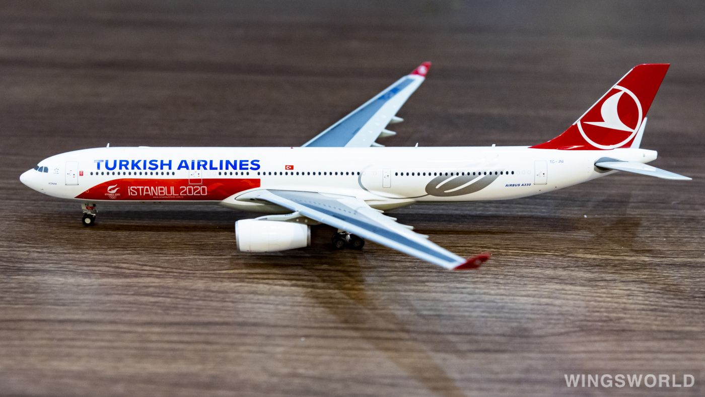 JC Wings 1:200 XX2629 Turkish Airlines 土耳其航空 Airbus A330-300 TC-JNI