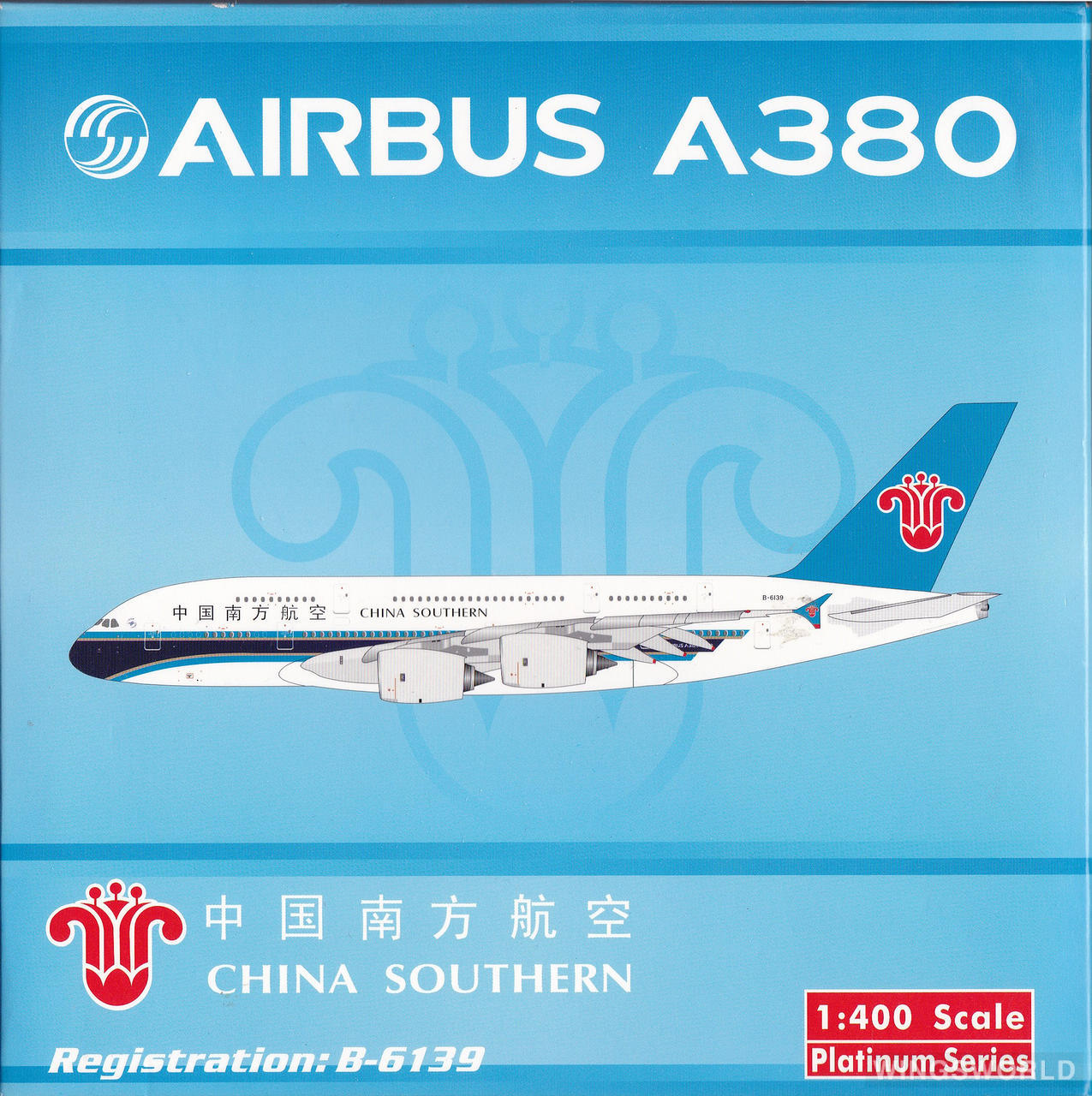 Phoenix 1:400 PH10889 China Southern 中国南方航空 Airbus A380-800 B-6139