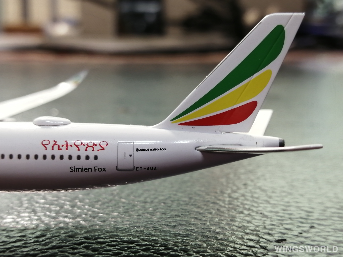 Herpa 1:500 531610 Ethiopian Airlines 埃塞俄比亚航空 Airbus A350-900 ET-AUA
