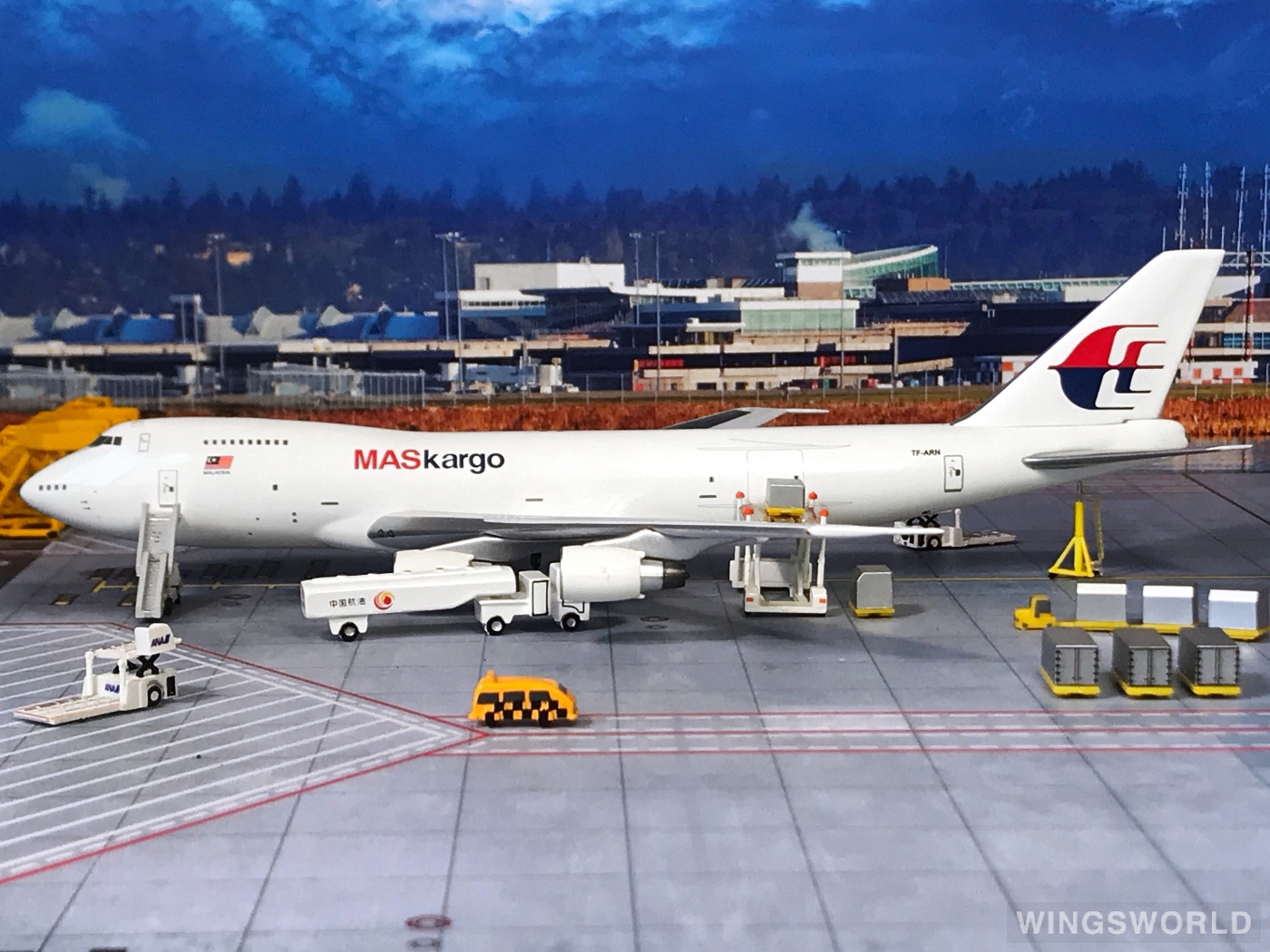 Aviation400 1:400 AV4742018 Malaysia Airlines 马来西亚航空 Boeing 747-200 TF-ARN