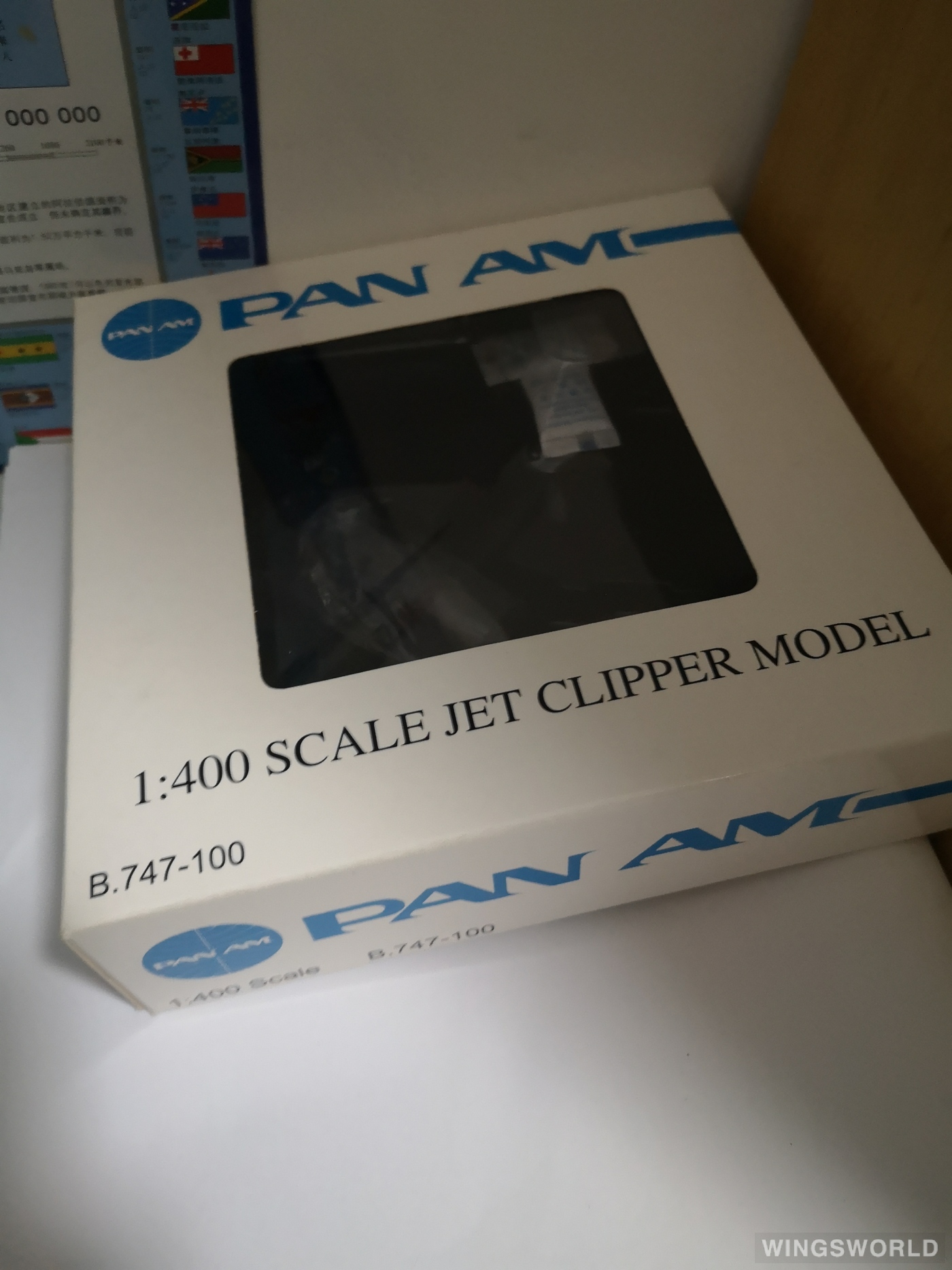 AeroClassics 1:400 ACN735PA Pan Am 泛美航空 Boeing 747-100 N735PA