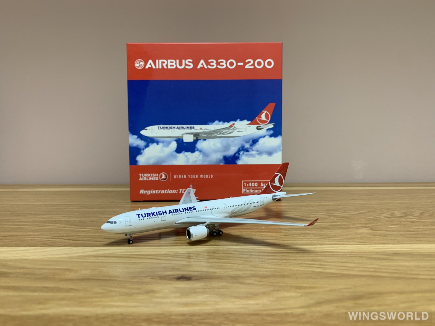 Phoenix 1:400 PH11128 Turkish Airlines 土耳其航空 Airbus A330-200 TC-JIR