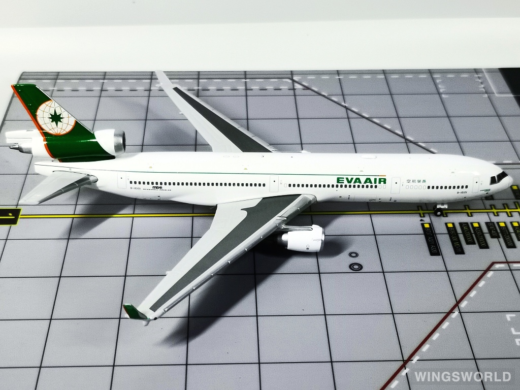 JC Wings 1:400 XX4181 EVA Air 长荣航空 McDonnell Douglas MD-11 B-16101